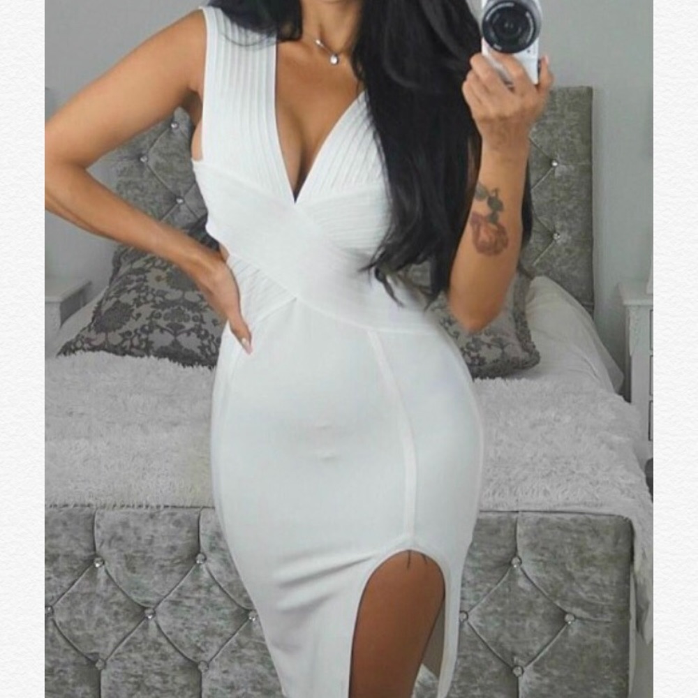 White Bandage Dress